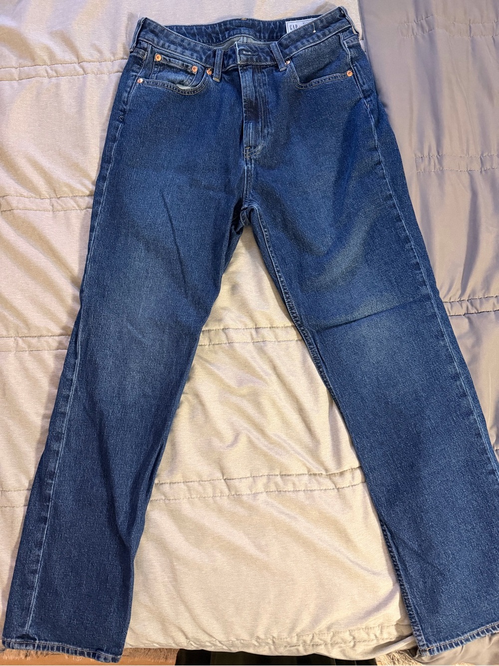 GAP Curvy High Rise '90s Slim Straight Jeans - Picture 2 of 4
